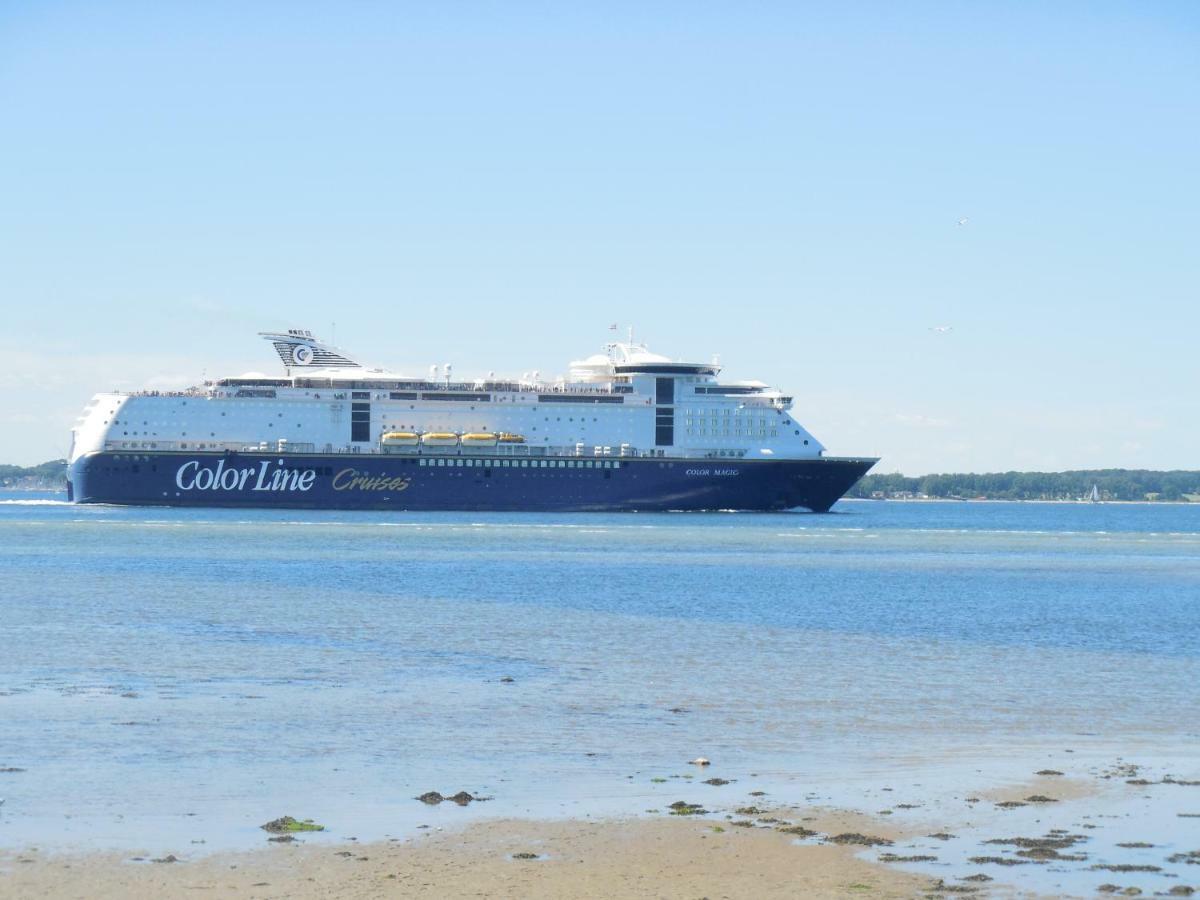 Erlebnisurlaub Laboe Apartment Bagian luar foto